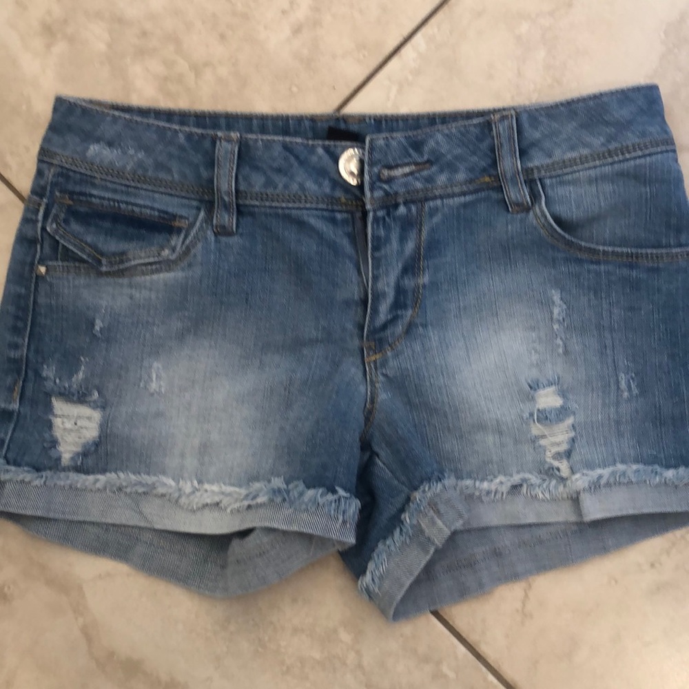 Jean shorts